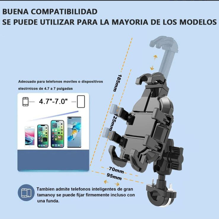 Soporte de celular para motocicleta