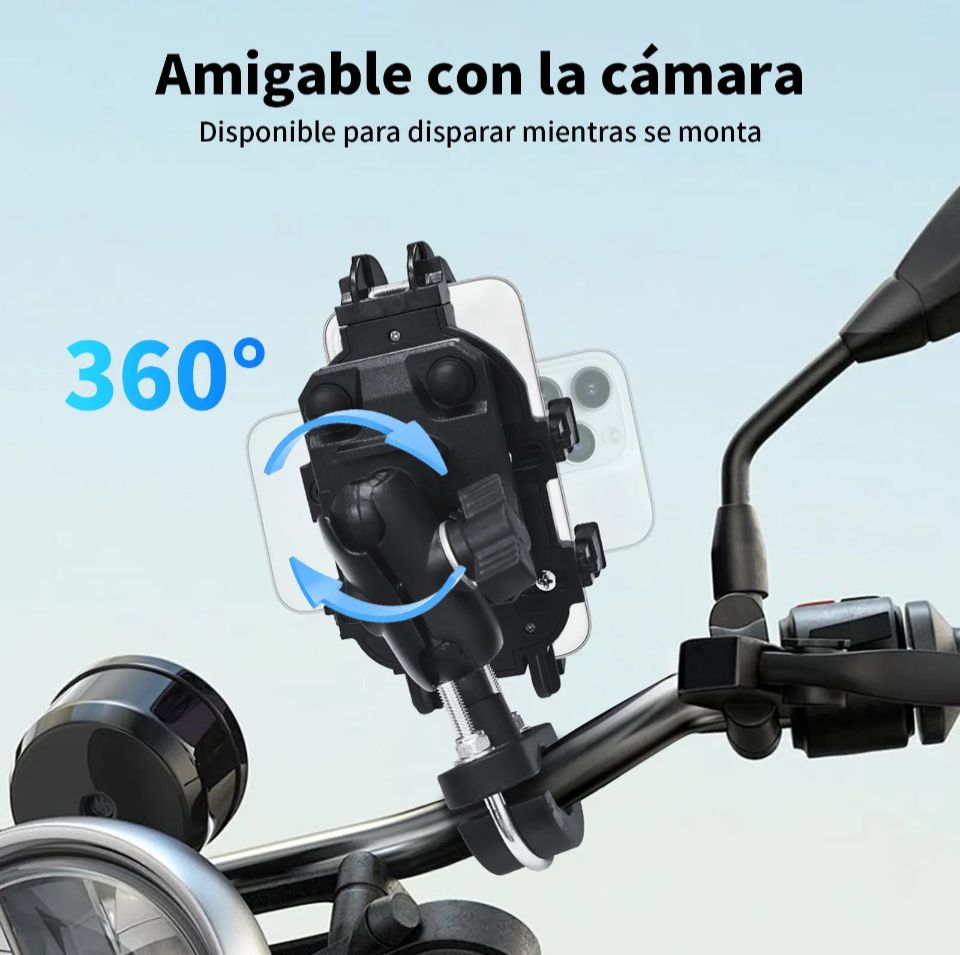 Soporte de celular para motocicleta
